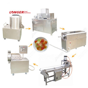 Commercial Shrimp Chips Form Extruder Prawn Cracker Cutting Machine