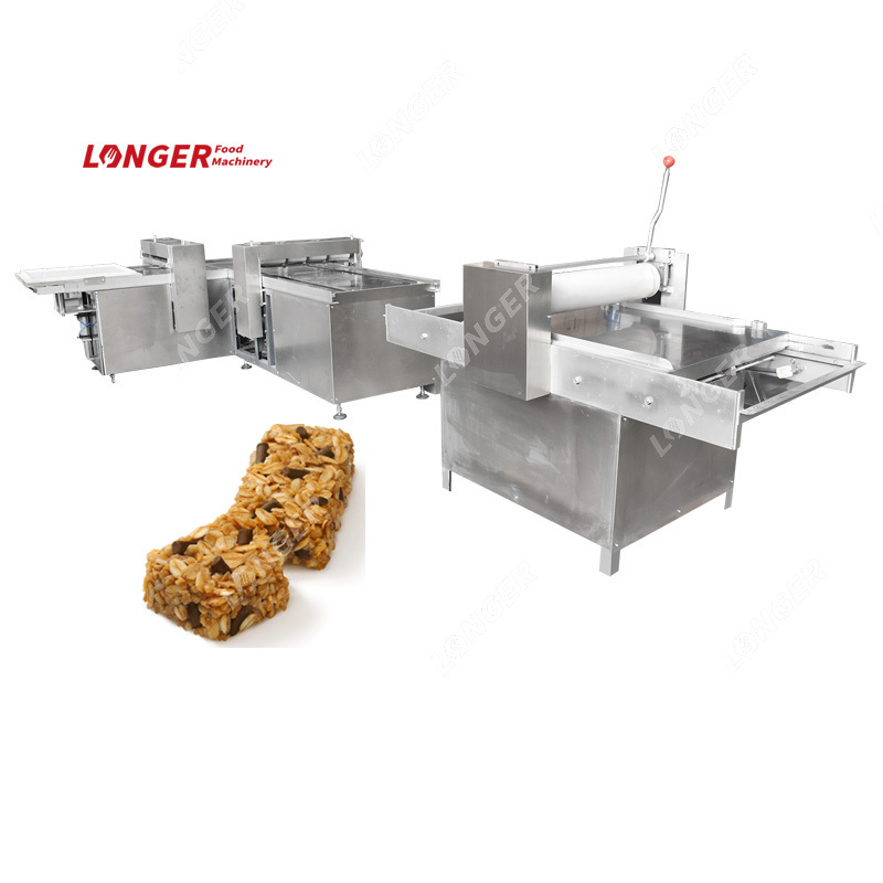 Commercial Manual Cereal Energy Granola Bar Molding Peanut Brittle Making Peanut Candy Machine