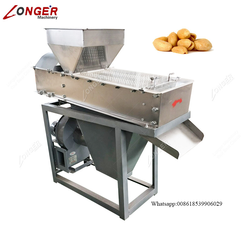 Wholesales Gas Roasted Peanut Peeler Groundnut Peeling Machine