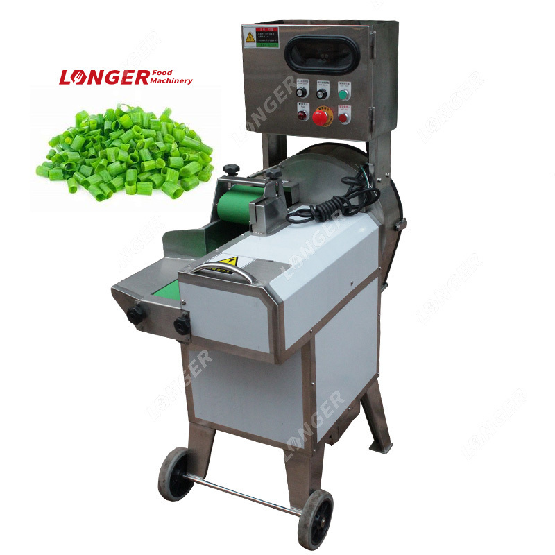 Small Type Green Onion Cutting Machine|Chives Shredder Machine|Small Vegetable Chopping Machine