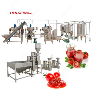 Commercial Small Complete Tomato Paste and Ketchup Processing Machine Tomato Puree Production Line