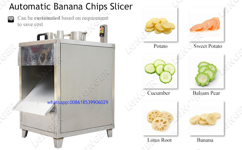 High Quality Plantain Chips Slicer/Plantain Chips Making Machine