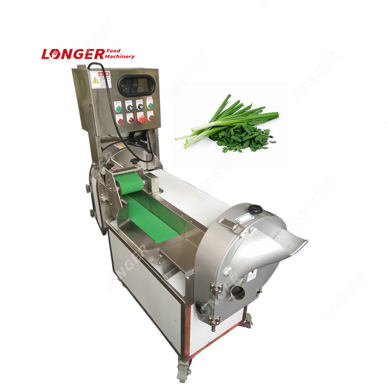 Leafy Vegetable Cutting Machine|Automatic Celery Cutter and Shredder