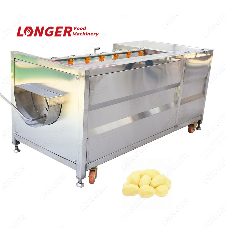 High Quality Industrial Potato Washing| Peeling Machine