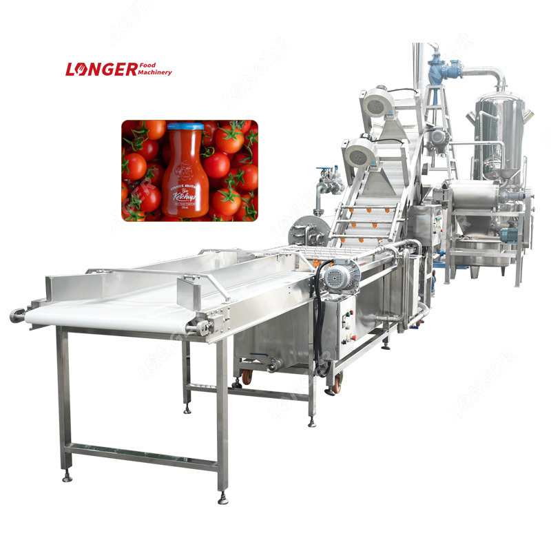 Commercial Small Tomato Puree Producing Plant Tomato Ketchup Making Machine in Pakistan