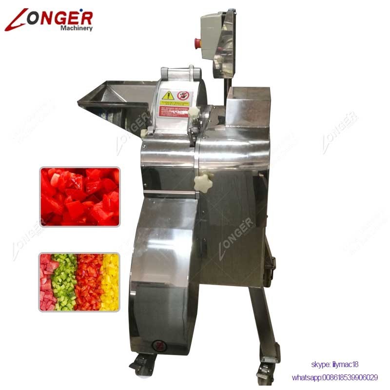 Industrial Electric Vegetable Nicer Slicer Garlic Dicer Carrot Dicing Machine