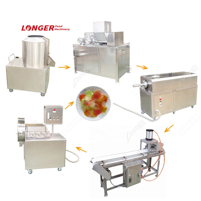 Professional Prawn Cracker Production Line Shrimp Processing Machine for Kroepoek