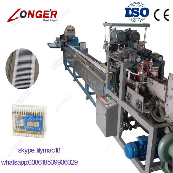 Single Head Cotton Swab Production Line|Cotton Bud Making and Packing Machine