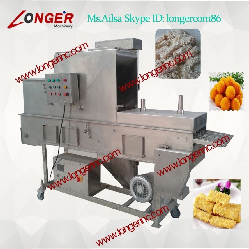 Automatic chicken breading machine/battering & breading machine