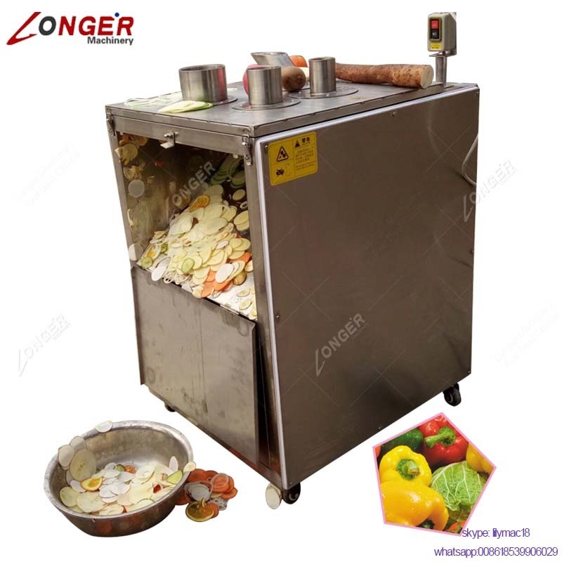 Industrial Automatic Papaya Slicer Pineapple Slicing Machine Lemon Cutter