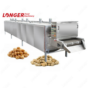 Hot Selling Continuous Big Capacity Kernel Nuts Roaster Peanuts Roasting Machine