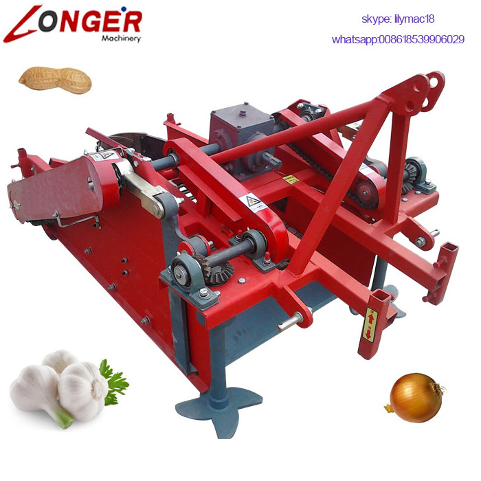 Mini Tractor Garlic Harvesting Machinery Garlic Harvester for Sale