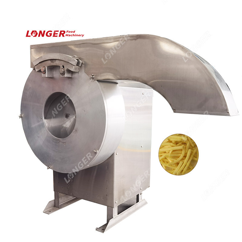 Industrial Electric Automatic Potato Slicer Machine French Fry Cutter