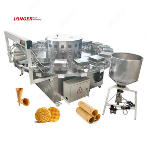 Egg roll making machine/Rolled sugar cone machine