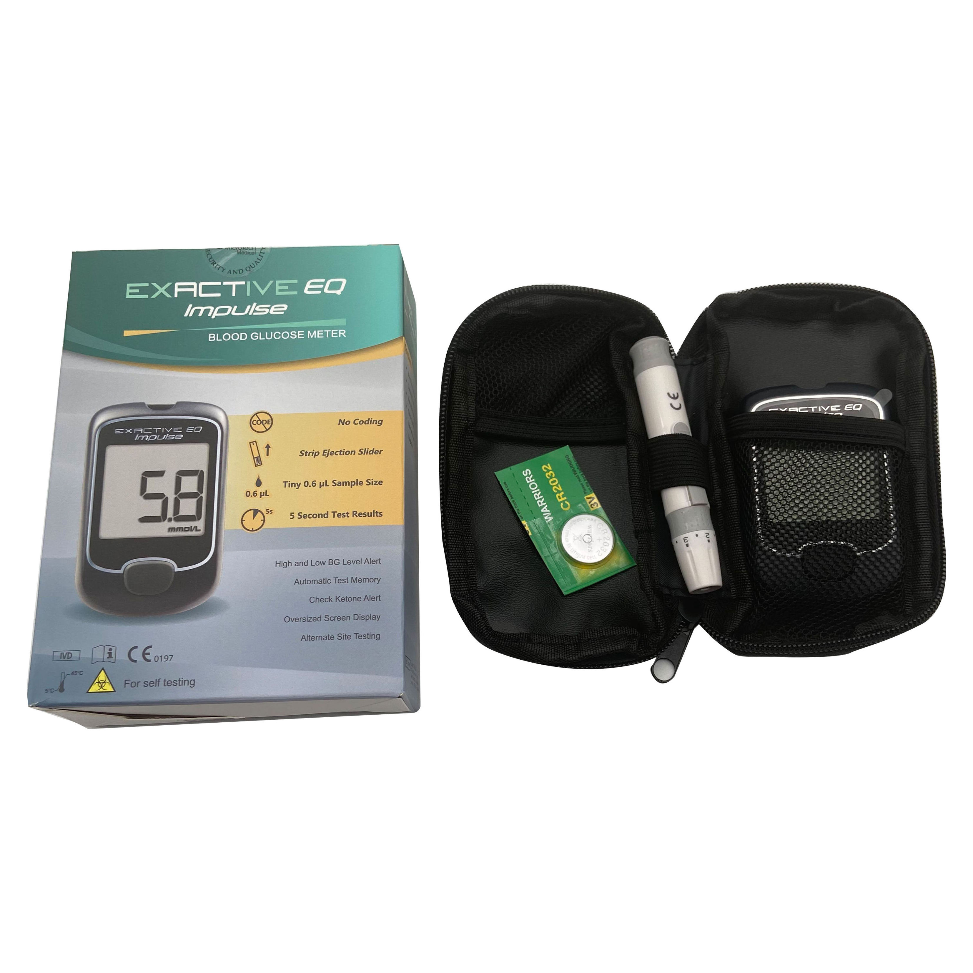 Mini Accuracy Glucose Meter Blood Glucose Meter With Test Strips Glucos Meter