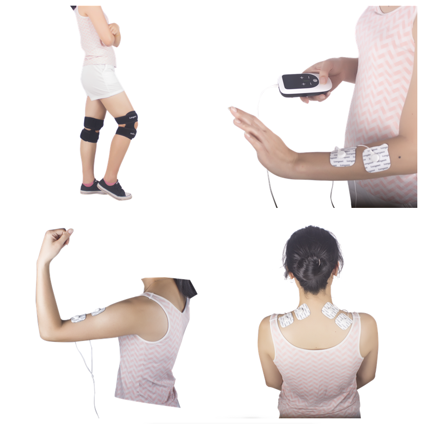 Tens Physiotherapy Equipment Machine For Pain Relief 2 Channel Digital Multi-Funtional Mini Tens Ems