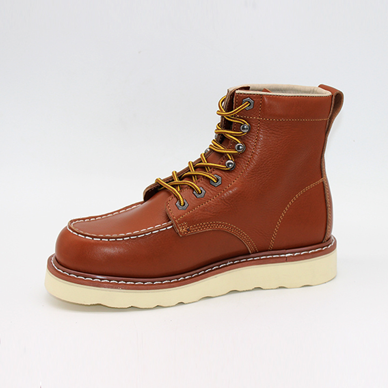 Boot steel toe work Wedge Boot mens boots