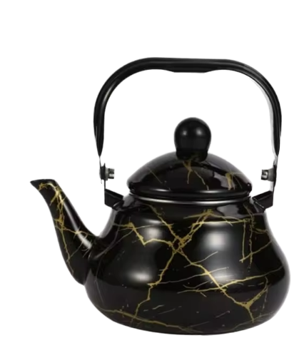 Large Capacity Exquisite Home and Travel Traditional Enamel Tea Kettle Fashionable Coffee Pot for Home and Water Kettles