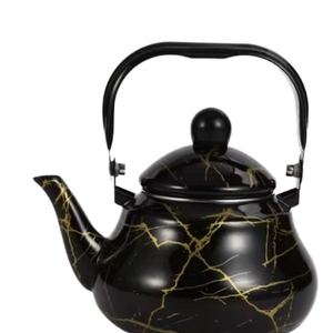 Large Capacity Exquisite Home and Travel Traditional Enamel Tea Kettle Fashionable Coffee Pot for Home and Water Kettles