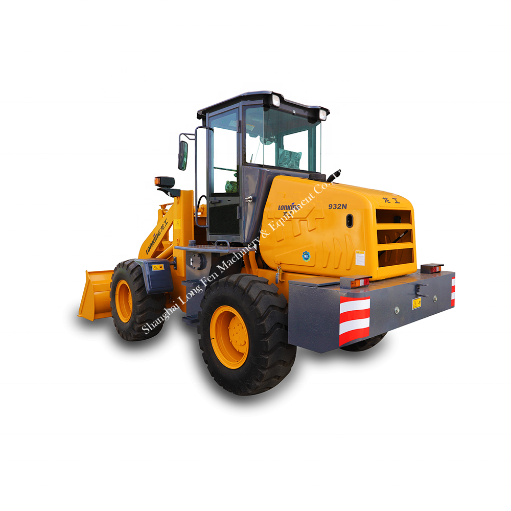 Easy maintenance 2021 factory LONKING 932N mini wheel loader with snow plow