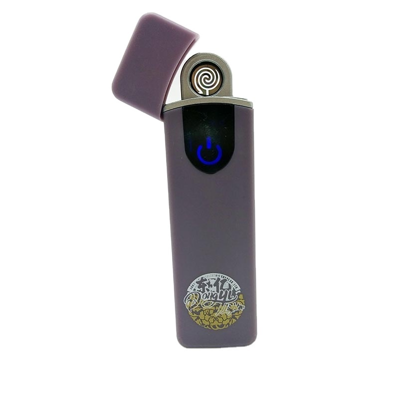 Encendedores Lighters,Briquet Custom USB Lighter,Rechargeable Windproof hand touch Electric Lighter