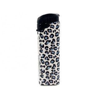 High Quality Personalized Cigar Lighter European with Leopard Wrapper EN13869&ISO9994