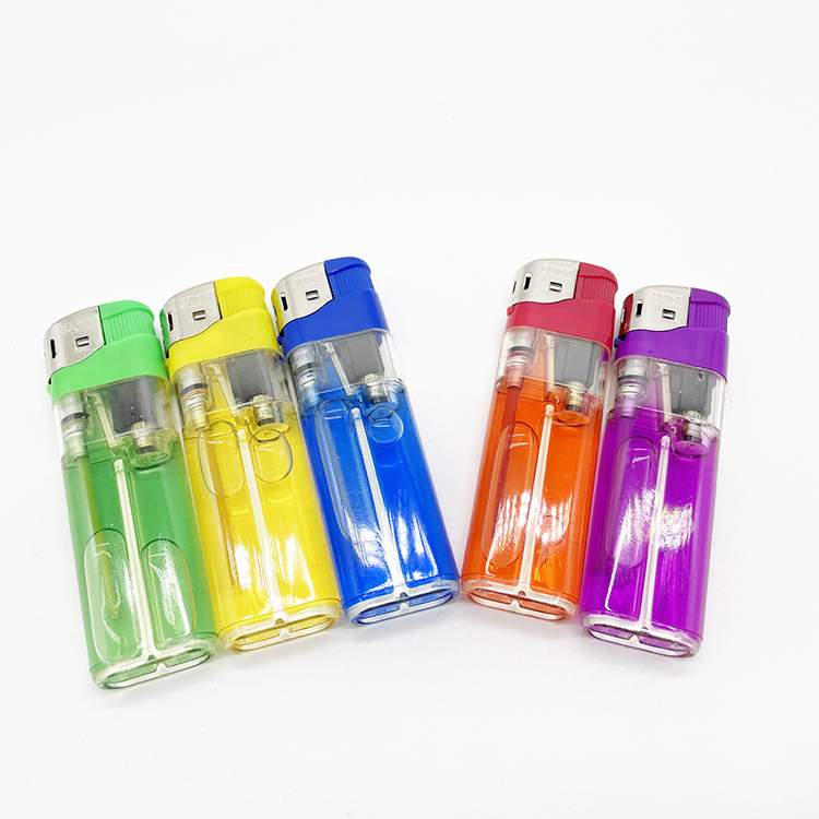 High quality color gas cigar plastic lighter cigarette briques disposable lighter eletronic lighter