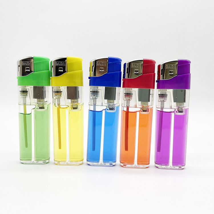 High quality color gas cigar plastic lighter cigarette briques disposable lighter eletronic lighter