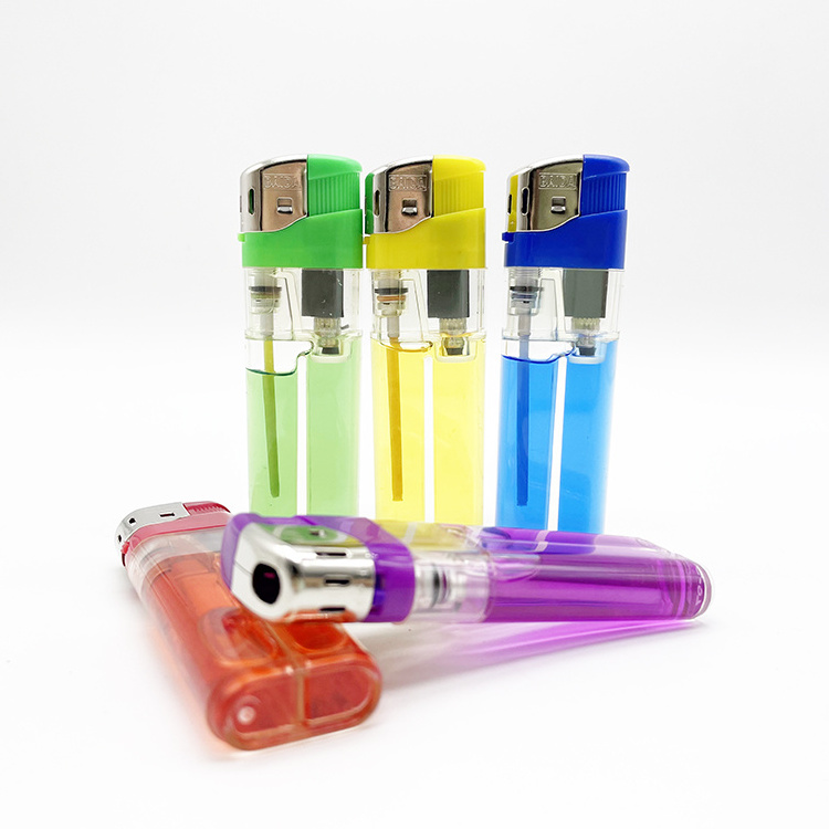 High quality color gas cigar plastic lighter cigarette briques disposable lighter eletronic lighter