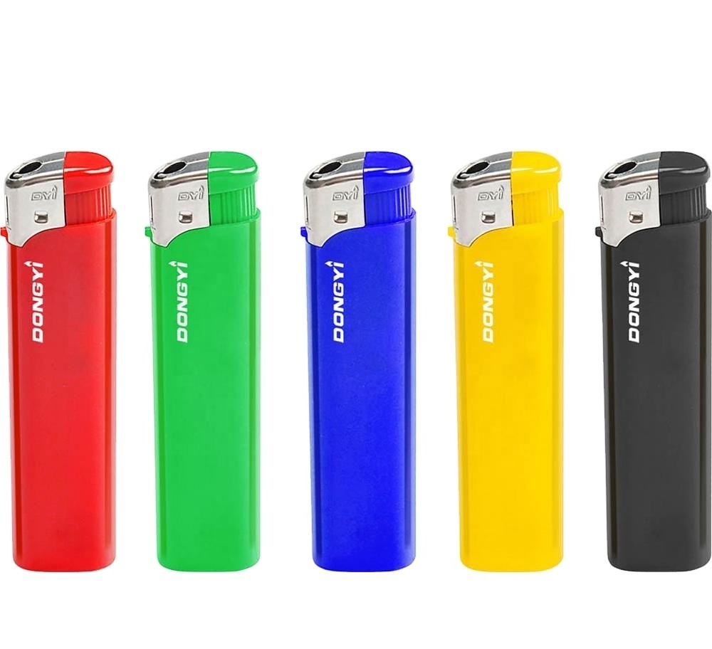 Hunan Dongyi wholesale high quality plastic accendini cigarette electronic encendedores lighter