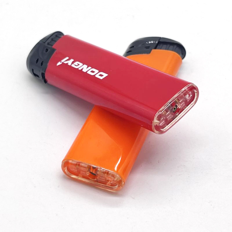 China Produced Butane Electric Gas Lighter Piezo Spark Ignition Lighters For Smoking Cigarette