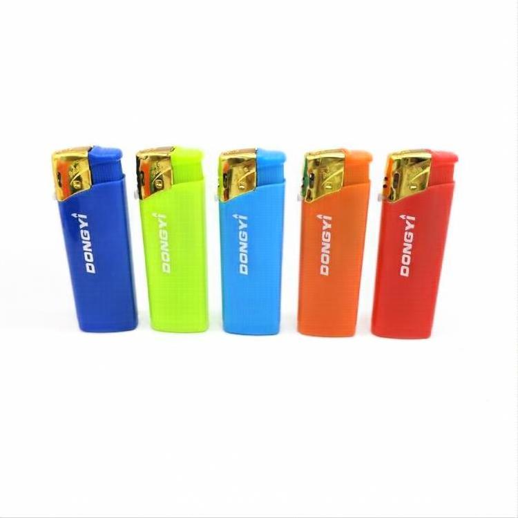 OEM Plastic Piezo Cigar Butane Gas Windproof Torch Lighter