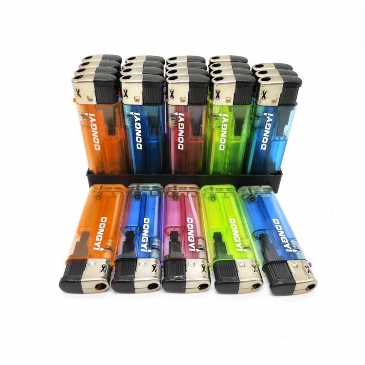 Factory Wholesale Briquet OEM Plastic Electric Lighter