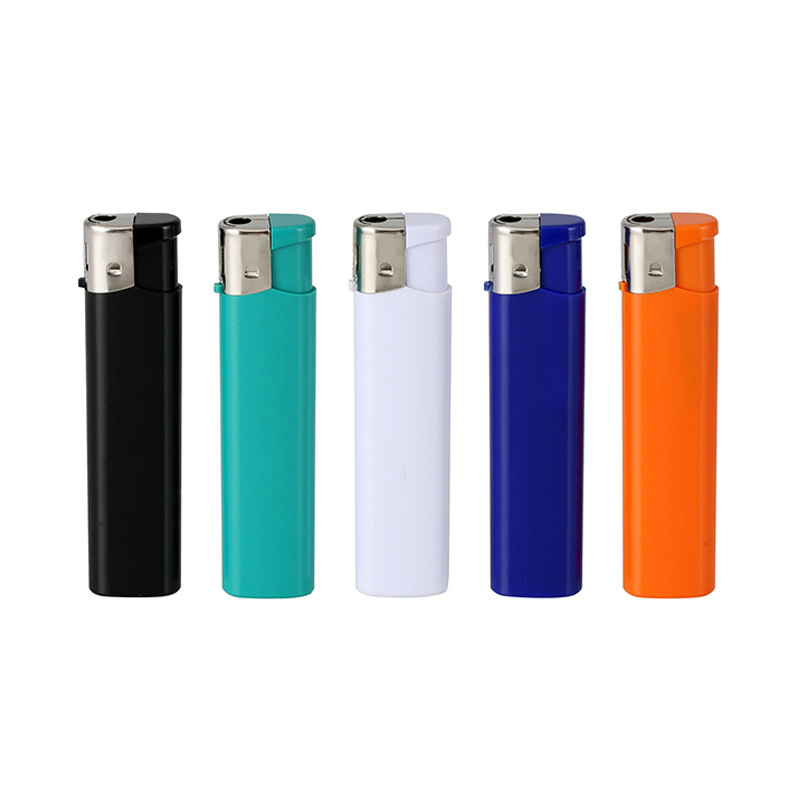 Donyi hot sale customized logo plastic gas windproof lighter OEM cheap price with high quality candle lighter smoking lighter