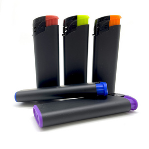 Rubber Paint Cigarettes Rechargeable Lighter Electric