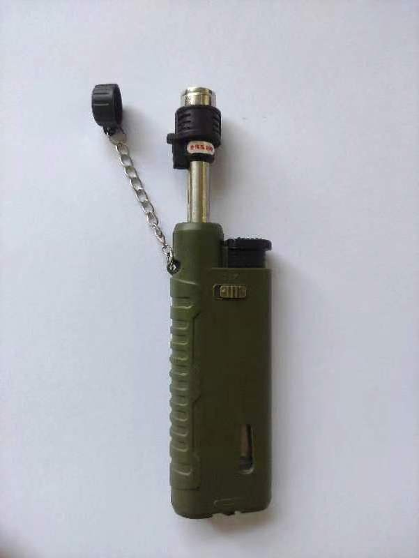 2023 Outdoor 70 degree 5000 times Using Korea popular Anti-explosion Torch Gas Lighter with Adjust Pipe