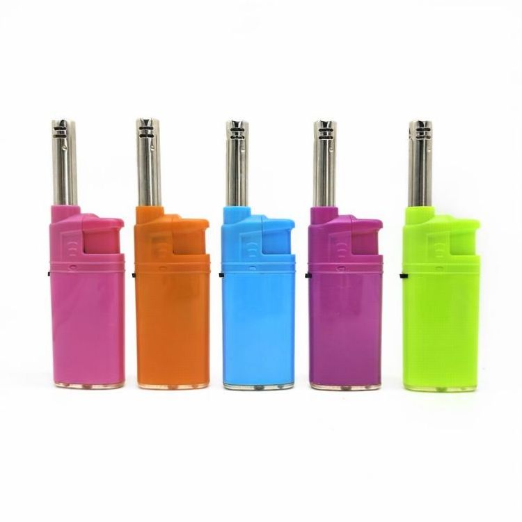 New Design Colorful Mini BBQ kitchen Candle Outdoor Butane lighter