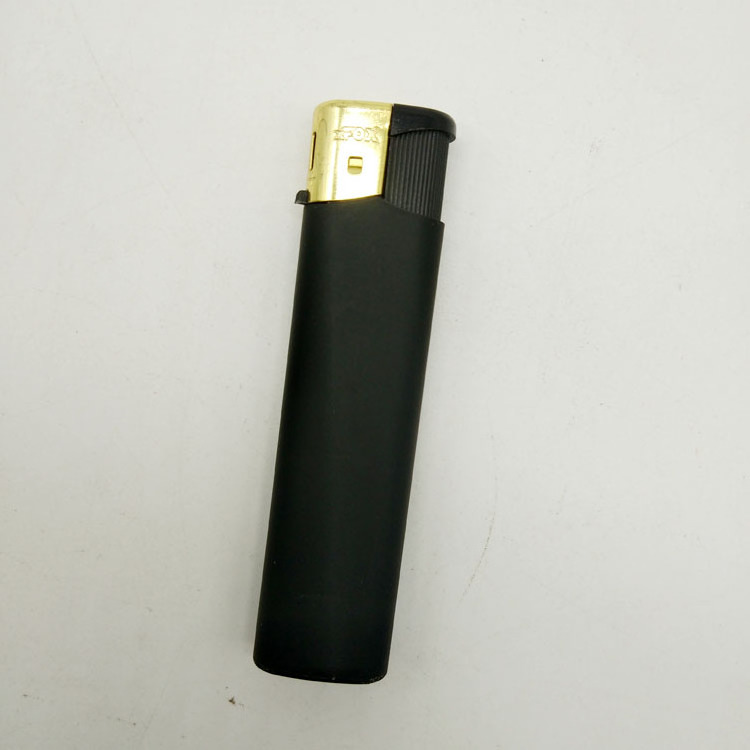 New Small Plastic gas lighter most selling product in ali LED Plastic lighter windproof