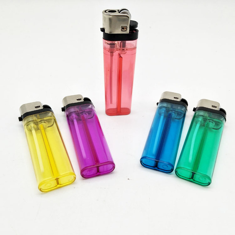 High Quality Plastic Disposable Flint Gas Lighter 80mm length Flint Wheel Lighter