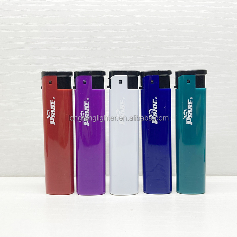 Solid five Colored Classic Refillable Electronic Feuerzeug Gas Cigarette Lighter Wind Resistance