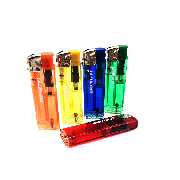 Europe Standard Smoking Butane Flame  Refillable Gas Lighter Encendedor