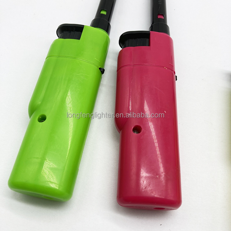 Kitchen camping wholesale candle lighter custom bbq lighter chinese gas fire flame lighter barbecue