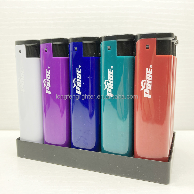 Solid five Colored Classic Refillable Electronic Feuerzeug Gas Cigarette Lighter Wind Resistance