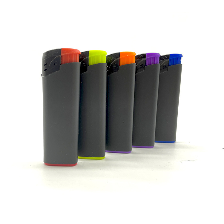 Rubber Paint Cigarettes Rechargeable Lighter Electric