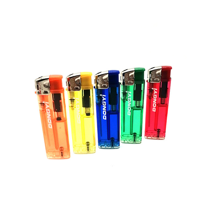 Europe Standard Smoking Butane Flame  Refillable Gas Lighter Encendedor