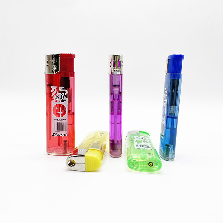 Modern smoking lighter manufacturer colorful rechargeable electronic gas lighter kitchen briquet