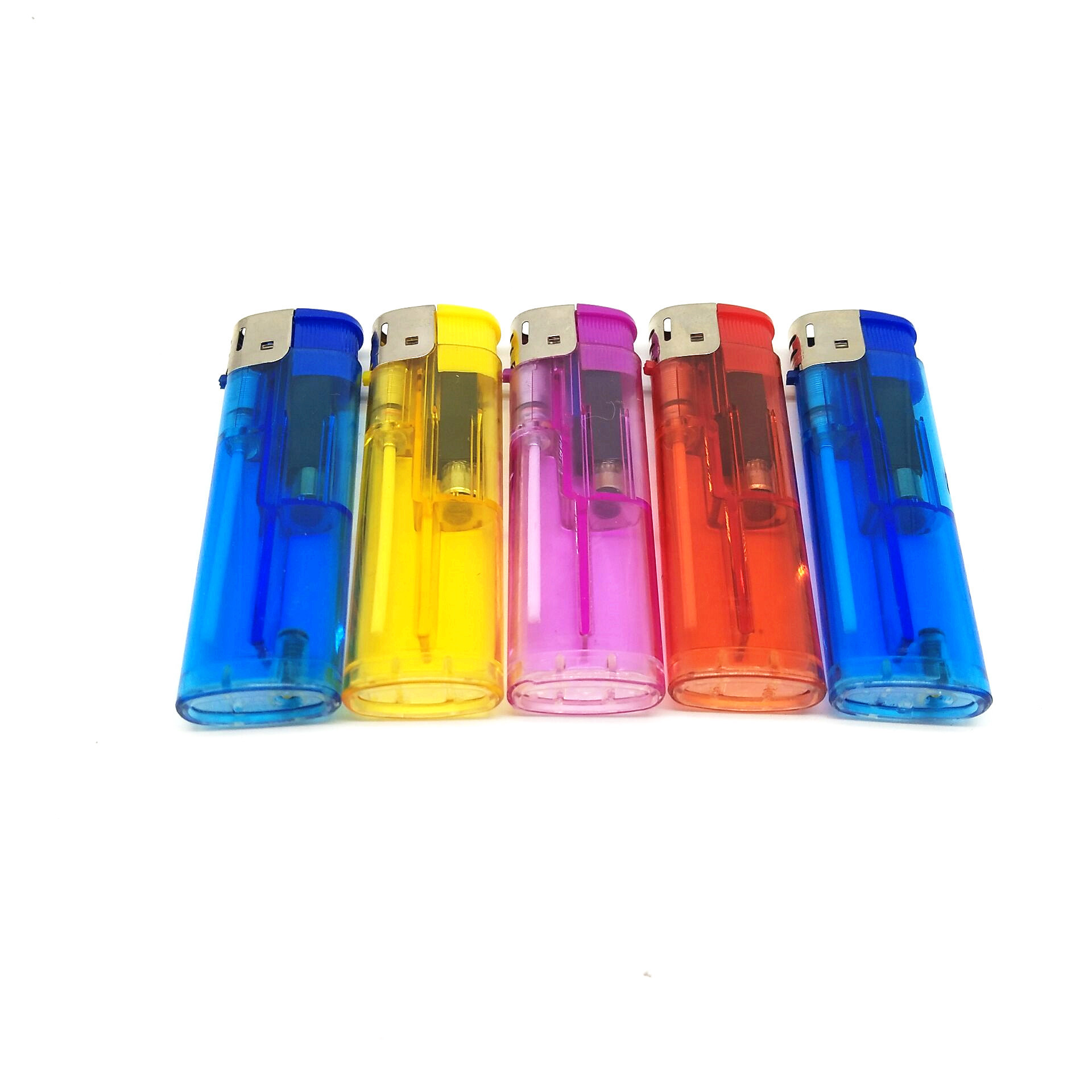 Factory Best Selling Customized Smaller Size Cheap Price  Transparent  Plastic Cigarettes lighter