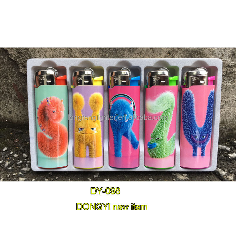 Portable Home Use Original B lighters J25 mini/J25 maxi Disposable Refillable Piezo Lighter