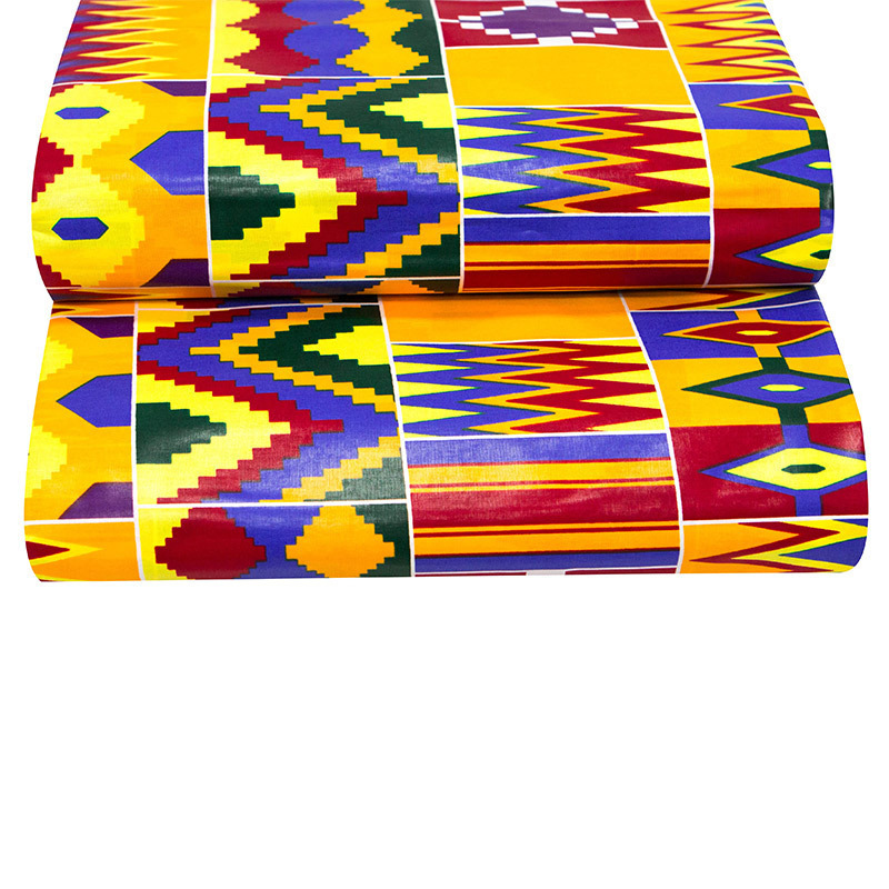 High Quality 100% Cotton African Wax Block Printing Veritable Prints Fabric Ankara Real Wax Fabric Print Batik fabric for Dress