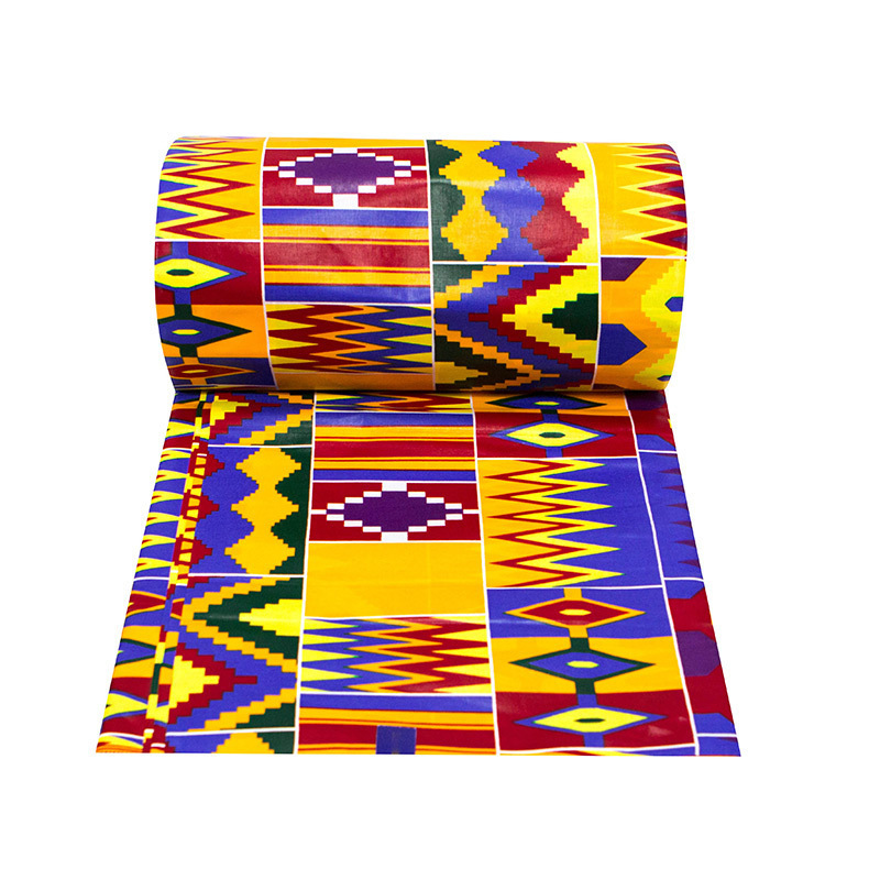 High Quality 100% Cotton African Wax Block Printing Veritable Prints Fabric Ankara Real Wax Fabric Print Batik fabric for Dress